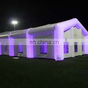 Large White Inflatable Wedding Tent Blow Up Marquee Tent Outdoor Party Event Air Tents thumbnail-4
