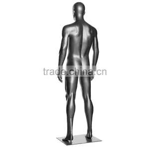 High Quality Full Body Men Male Black Abstract Display Mannequins MARK01 thumbnail-4