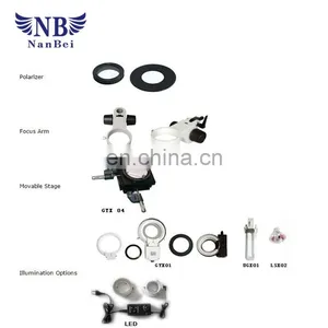 China Made Binocular Zoom Stereo Microscope Price thumbnail-4
