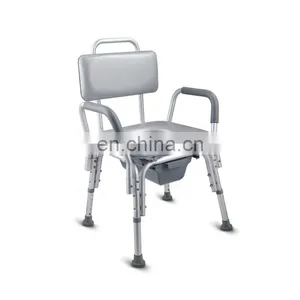 Folding Bathroom Hospital Commode Chair Toilet Seat thumbnail-5