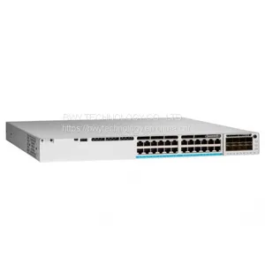Cisco Switch C9300L-24T-4X-A9300 24-port Fixed Uplinks Data Only 4X10G Uplinks Network Advantage thumbnail-1