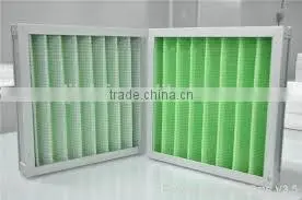 Cardboard Aluminium Air Conditioning Replacement Merv 8 11 15 g4 Pleated Synthetic Fiber Media Panel Filter thumbnail-1