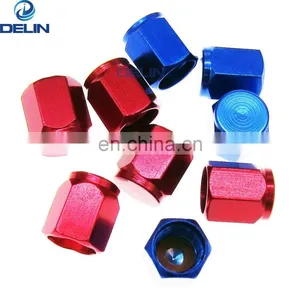 Multi-color Hexagon Valve Stems Caps Auto Car Bike Motorcycle Truck Wheel Tire Valves Stem Cap thumbnail-3