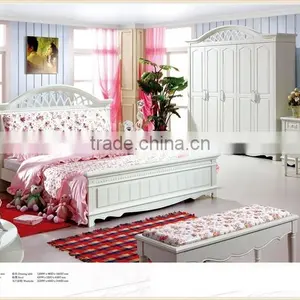 Girl Bed Room Furniture/princess Single Bed for Girl Room thumbnail-1