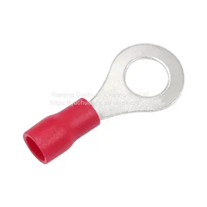 RV1.25-6 BRASS RED RING TERMINAL thumbnail-1