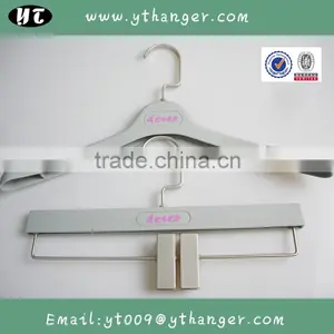HA6993 New Style Rubber Coated Clothes Hanger Matching Style Suits Hanger thumbnail-2