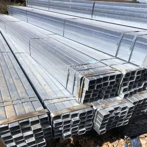 Yunnan Q235 Square Tube Wholesale Hot Dip Galvanized Square Tube 40 * 80 * 3 Square Tube Kunming Sales Square Tube thumbnail-4