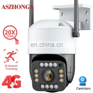20X Zoom 2MP IP Camera 4G SIM CARD Security Outdoor PTZ 1080P HD CCTV Dome Surveillance Cam Motion Tracking CamHipro thumbnail-2
