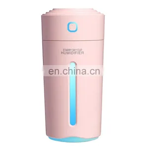 New Design Arrival Mini Portable Electric Automatic Air Cool Mist Humidifier for Car thumbnail-5