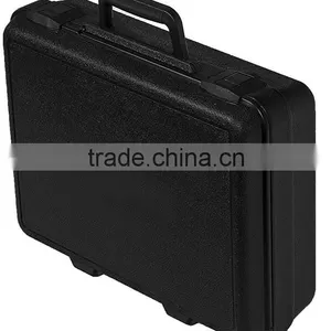 Black Molded Plastic Carrying Case, Rugged Polypropylene Flight Case Tool Storage Box thumbnail-2