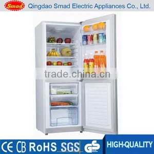 Solid Double Door DC Power System Solar Type Refrigerator 12V DC Fridge thumbnail-5