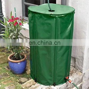 Collapsible 60 Gallon Plastic Barrels Mexican Pvc Rain Barrel Tank Saving Water thumbnail-5