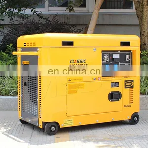 BISON China 3 Phase 400V Silent 5Kw Electric Generator Air Cooled Diesel 5Kw Generator Suppliers thumbnail-1