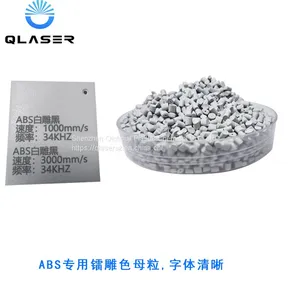 ABS Light Color Engraving Black Masterbatch White Laser Black Font thumbnail-1