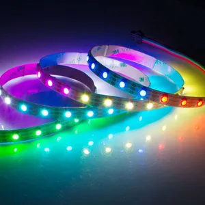 60 Leds/M LC8812 RGB 5050 Led Strip Changeable Multicolor 10 mm PCB Decorating Lighting Smart Led Strip thumbnail-1