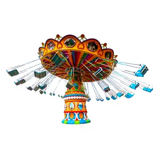 Amusement Park Rides Adults Thrill Spinning Amusement Park Rides Flying Chair thumbnail-1