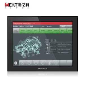 T-Series Outdoor 1000cd 17-Inch Industrial Capacitive Touchscreen LCD Monitor Front Panel IP65 Waterproof HDMI DP VGA Interfac thumbnail-5