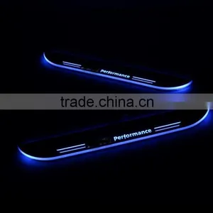 Top Quality B.M.W F20 LED Moving Door Scuff Sills Plate Light for BMW F20 2013-2015 Auto Accessories Led Door Sills Light thumbnail-1