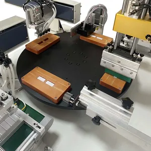 Meichao Single Color Four Stations Automatic Rotary Screen Printing Machine thumbnail-5
