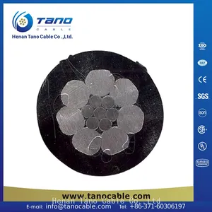 Low Voltage AL/XLPE Bare Al Alloy Overhead Bundled Cable 0.6/1kv 2×50sqmm+25sqmm thumbnail-1