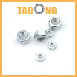 Self Color Class 8 M48 DIN934 Coupling Nuts Jam Nuts thumbnail-4