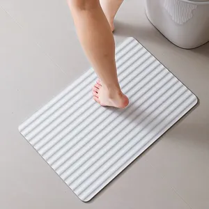 Wave Diatomite Stone Bath Mat Manufacturer - Sheenyoo thumbnail-5