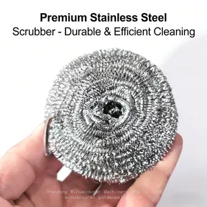 Wholesale Industrial Grade Stainless Steel Scourer Efficient Removal of Heavy Oil Stains Scourer thumbnail-5