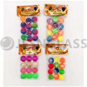 Hot Sale 45MM High Bouncy Ball Children's Toy Rubber Balls PVC Bag Package thumbnail-4