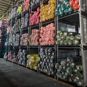 Workshop Fabric Roll Rack, Roller Type Cloth Storage Rack for Textile Warehouse