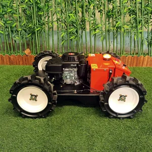 Household 4-Stroke 224cc Petrol Rotary Lawn Mower | Self-Propelled High Torque Steel Deck | Adjustable Cutting Height thumbnail-5
