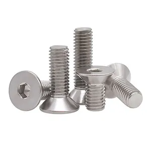 DIN7991 Flat Head Screws Black Oxide Grade 10.9 Steel Fully Threaded Csk Bolts thumbnail-5