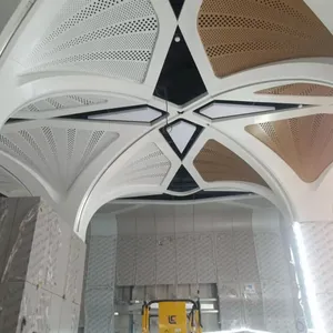 Manufacturer of Hyperbolic Aluminum Panels and Special-shaped Aluminum Single Panels for Building Exterior Walls, Customizable thumbnail-1
