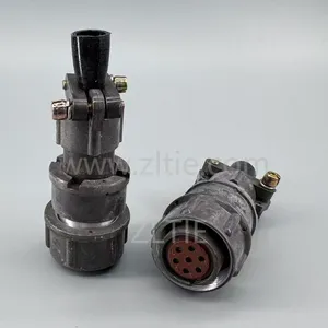 2PM-18 Series 7Pin Male Straight Cable Plug Unshielded – 2РМТ18КПН7Ш1В1В 2PM18J7QB2 thumbnail-2