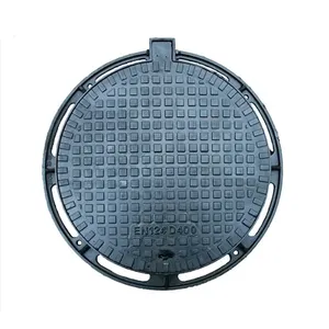 EN124 C250 D400 F900 Ductile Iron Manhole Covers Customized Size Black Round Half Weight Jingdong Model 12 thumbnail-1