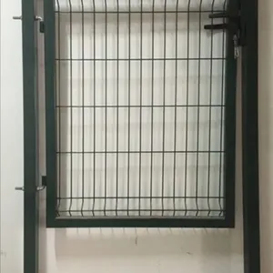 Custom Size 3D Panel Fence Gate With Precision Stamping Lock Hole Frame thumbnail-4