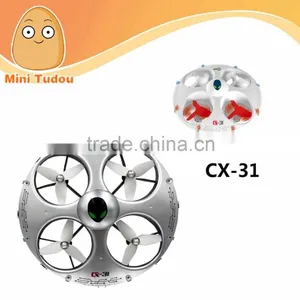 2015 New and Hot Item Special 3D rc Drone With LED Light CX-31 UFO Quadcopter thumbnail-1