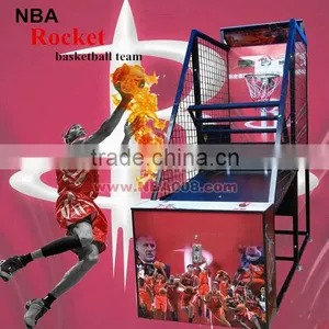Rocket Team Best-quality Coin Operated Basketball Game Shooting Machine thumbnail-1