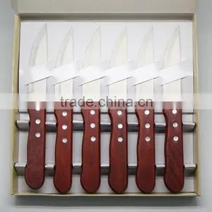 6pcs Stainless Steel Steak Knife Set/Kitchen Tool/Kitchen Ware thumbnail-1