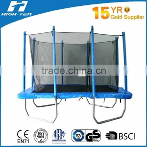 7ft x 10ft Rectangular Trampolines With Enclosure, Jumping Mat With UV Resistant, EPE Frame Pad thumbnail-1