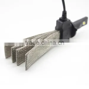 2015 Led Car Headlight G5 Brightest&hottest With Copper Tapes 9006 Led Headlight Conversion thumbnail-3