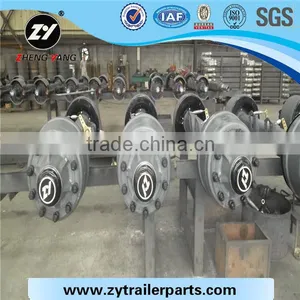 Heavy Duty Square Beam 16T Trailer Germany Axle/High Quality Trailer Axle Manufacturers in China thumbnail-4