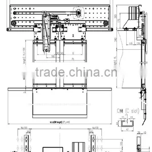 Two Panels Center Opening Car Doors for Lift CAR COMPONENTS thumbnail-2