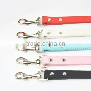 Colorful Soft Leather Walking Decorative Dog Leash thumbnail-2