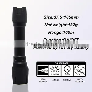 (1500365) Rubberized LED R3 120LM AAA Battery High Quality Compact Flash Lights Quality Choice thumbnail-2