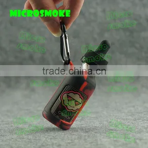 Custom Silicone Case/sleeve/cover for e Liquid Bottle Cbd Oil e Liquid Feel Life e Liquid e Liquid Bottle Glass thumbnail-2