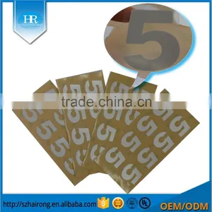 Customized Clear Waterproof Adhesive Label With Good Quality and Favorable Price thumbnail-1