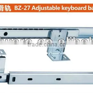 B-27 2-fold Adjustable Keyboard Ball Bearing Drawer Slide thumbnail-1