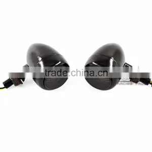 BJ-SL-059 Aftermarket Black 12V Motorcycle Led Turn Signal Light for Harley Davidson thumbnail-3