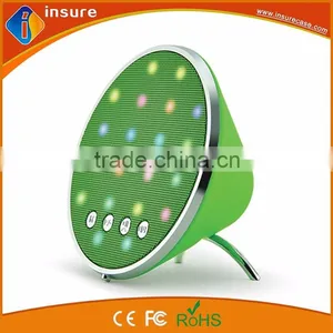 Colorful LED Light Small Portable Speakers Bluetooth thumbnail-4