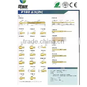 on Line Selling Electric Brass Spring Loaded Pogo Pin/brass Contact Pogo Pin thumbnail-3